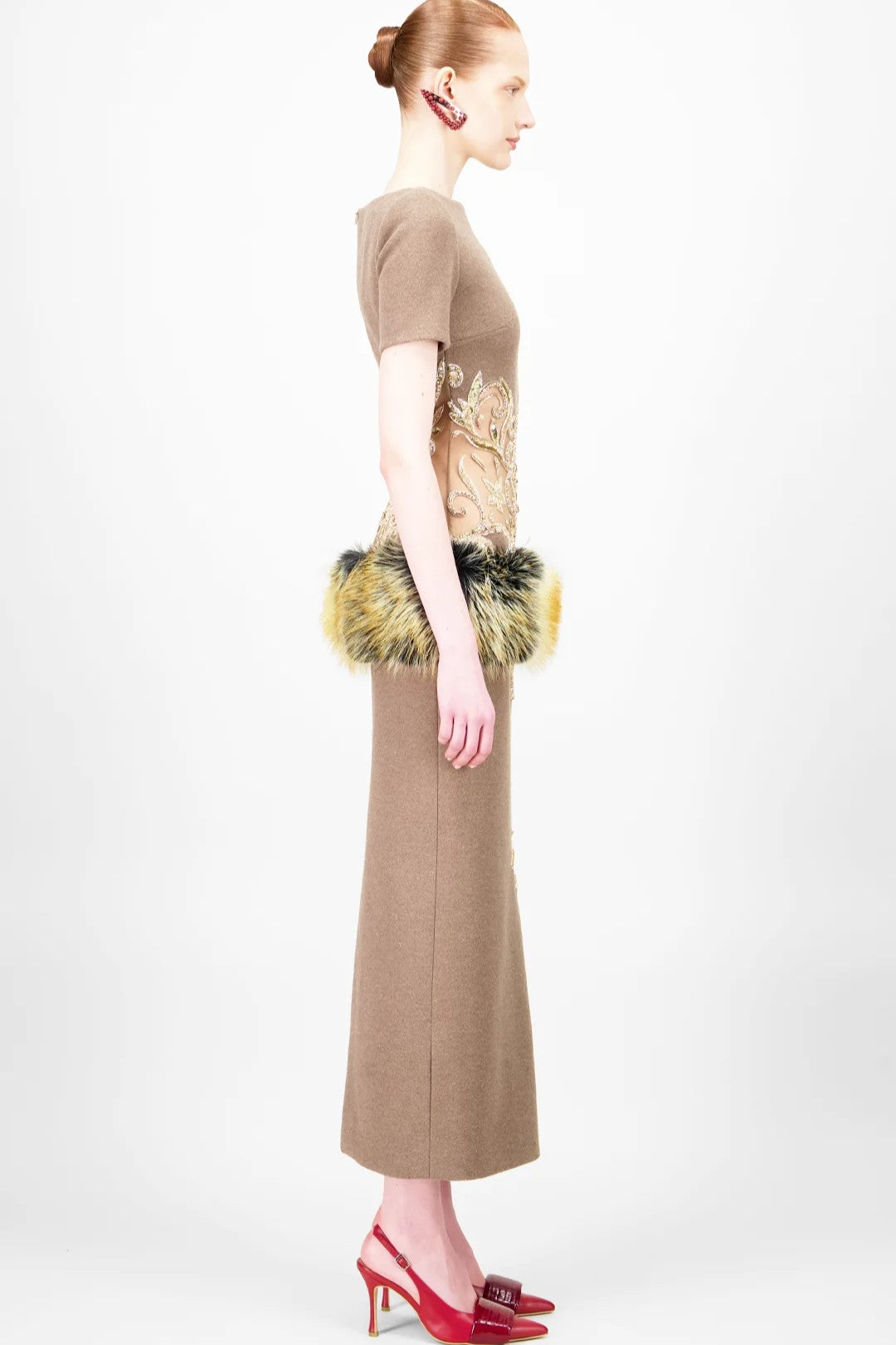 Stretch Midi Dress