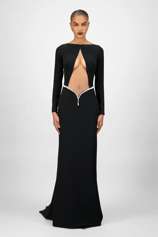 Cutout Long Dress