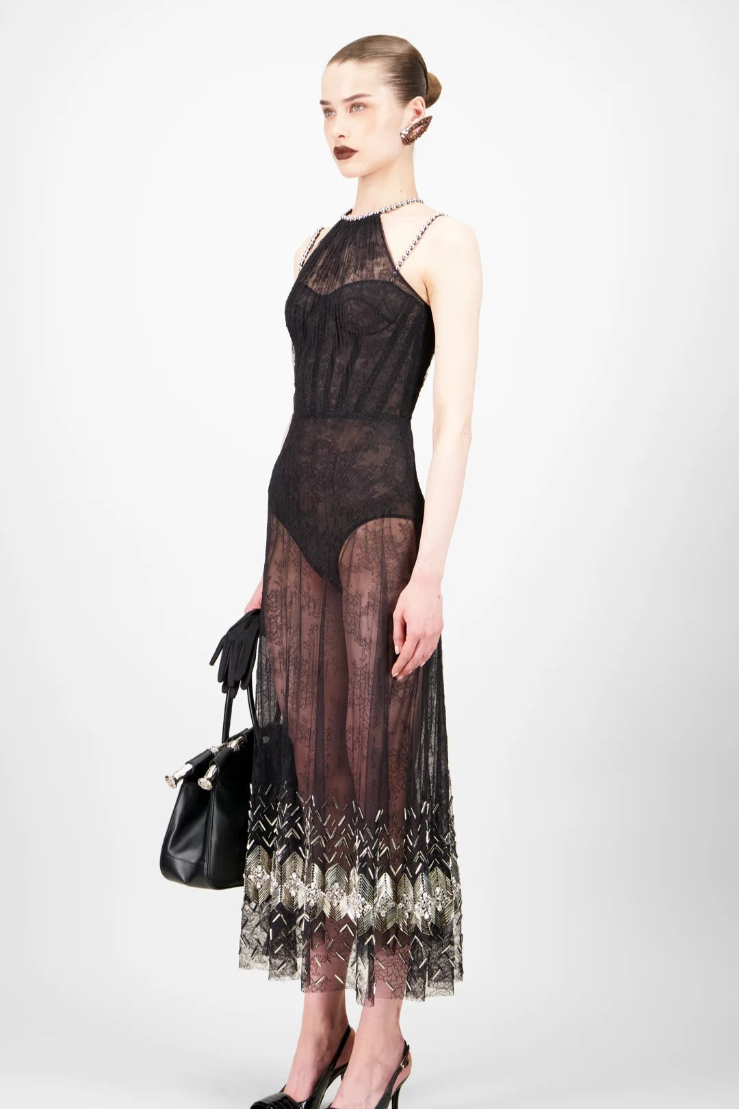 Lace Midi Dress