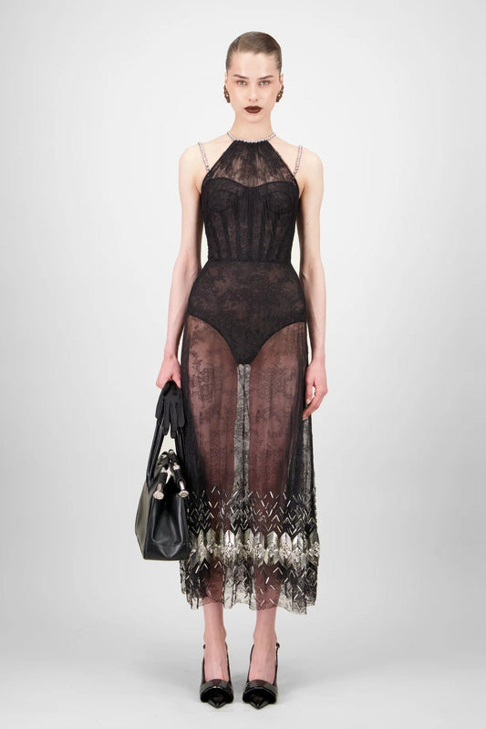 Lace Midi Dress