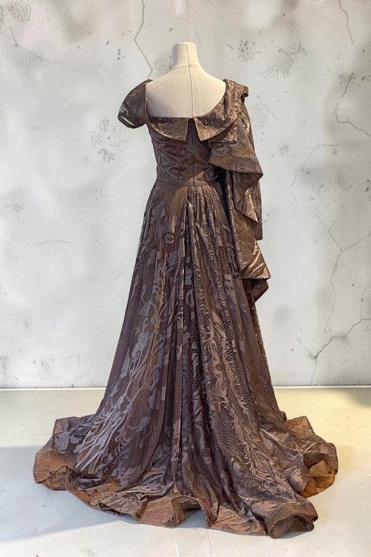 Asymmetrical Ball Gown