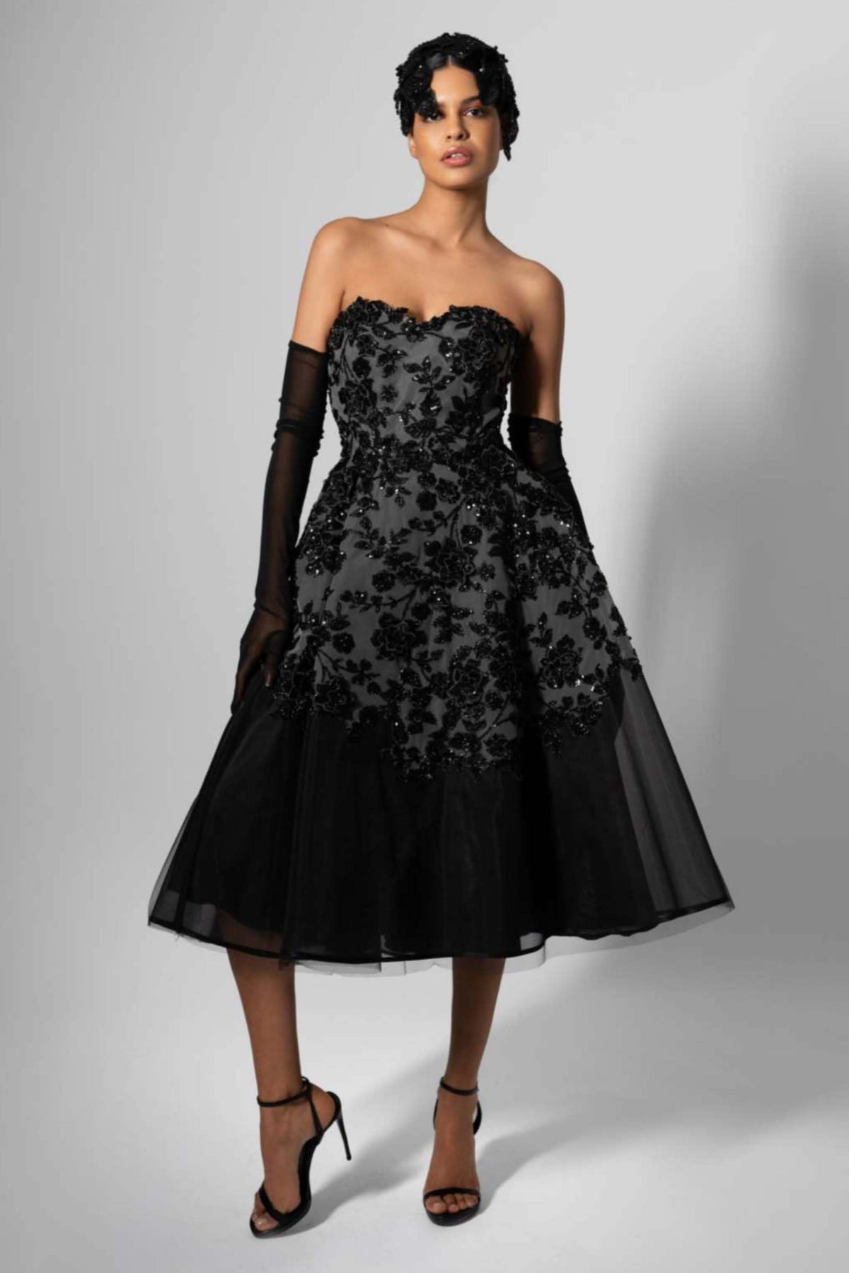 Floral Ball Dress