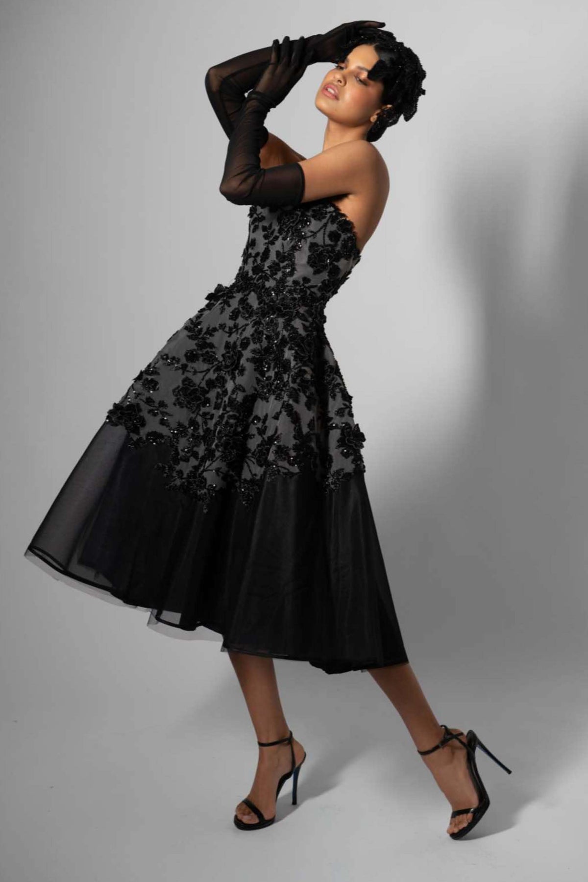 Floral Ball Dress