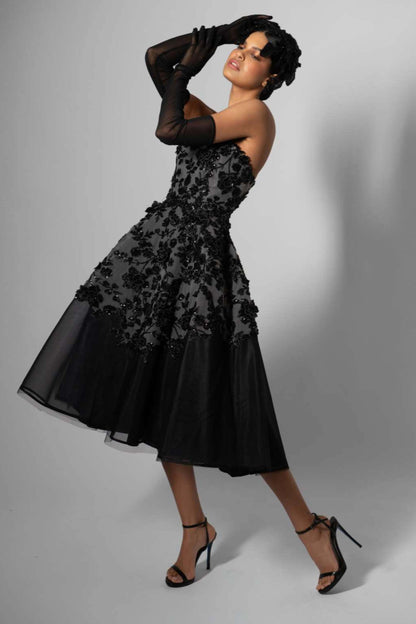 Floral Ball Dress