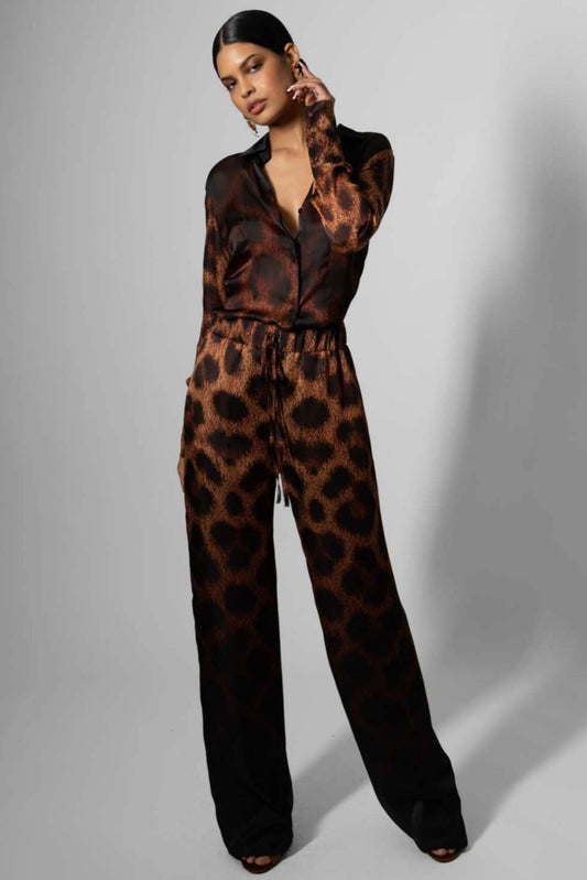 Blusa de leopardo