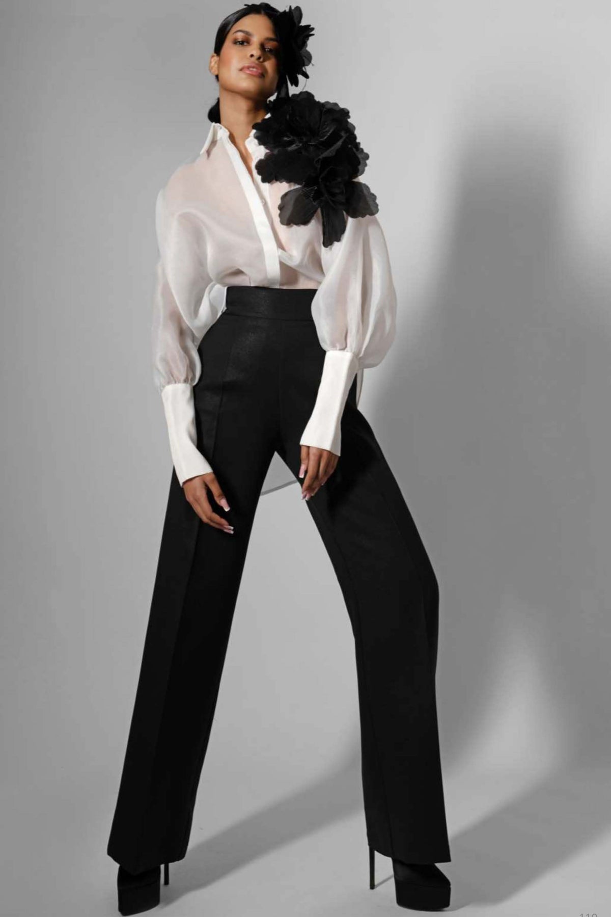 Wide-Leg Trousers