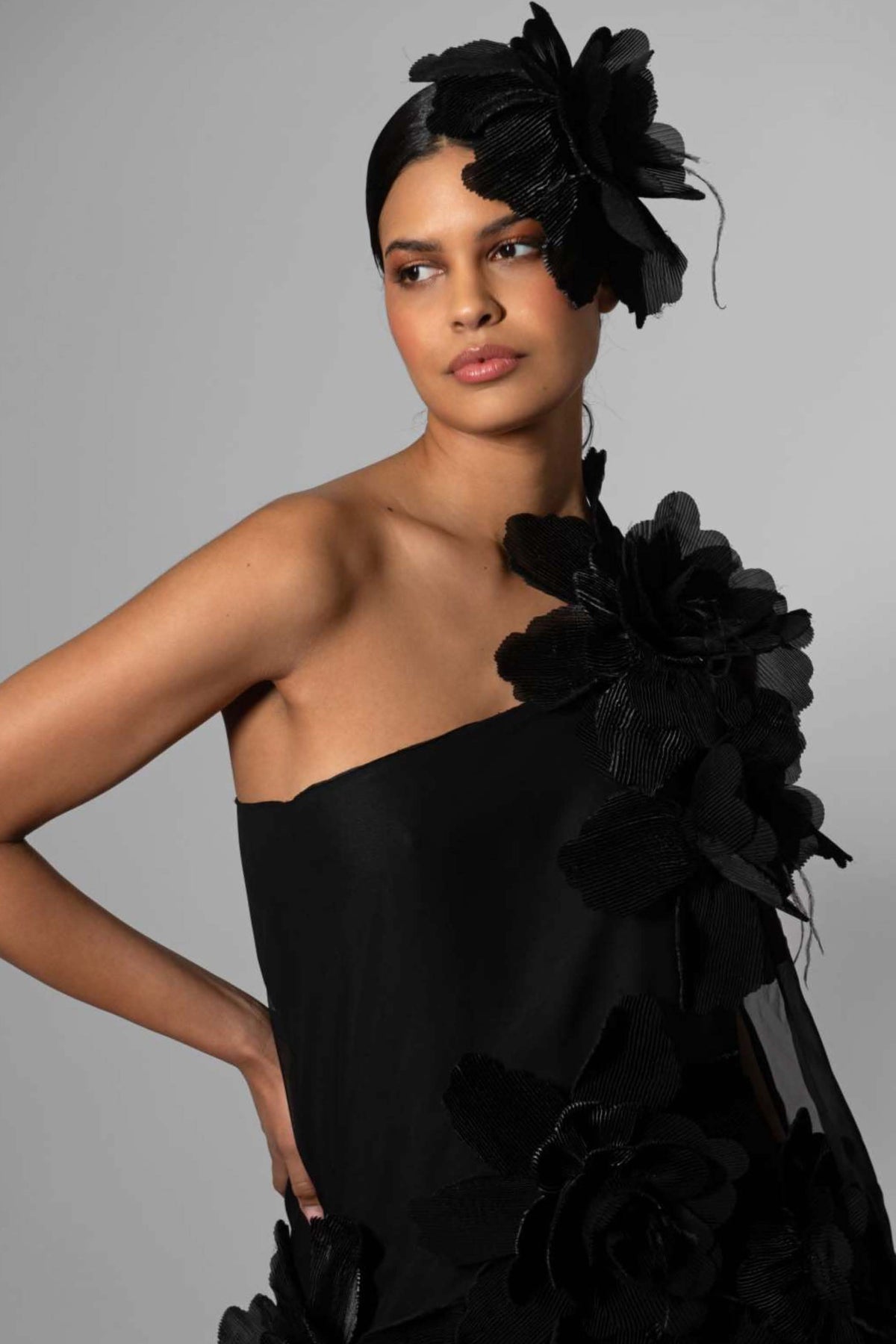 One Shoulder Gown