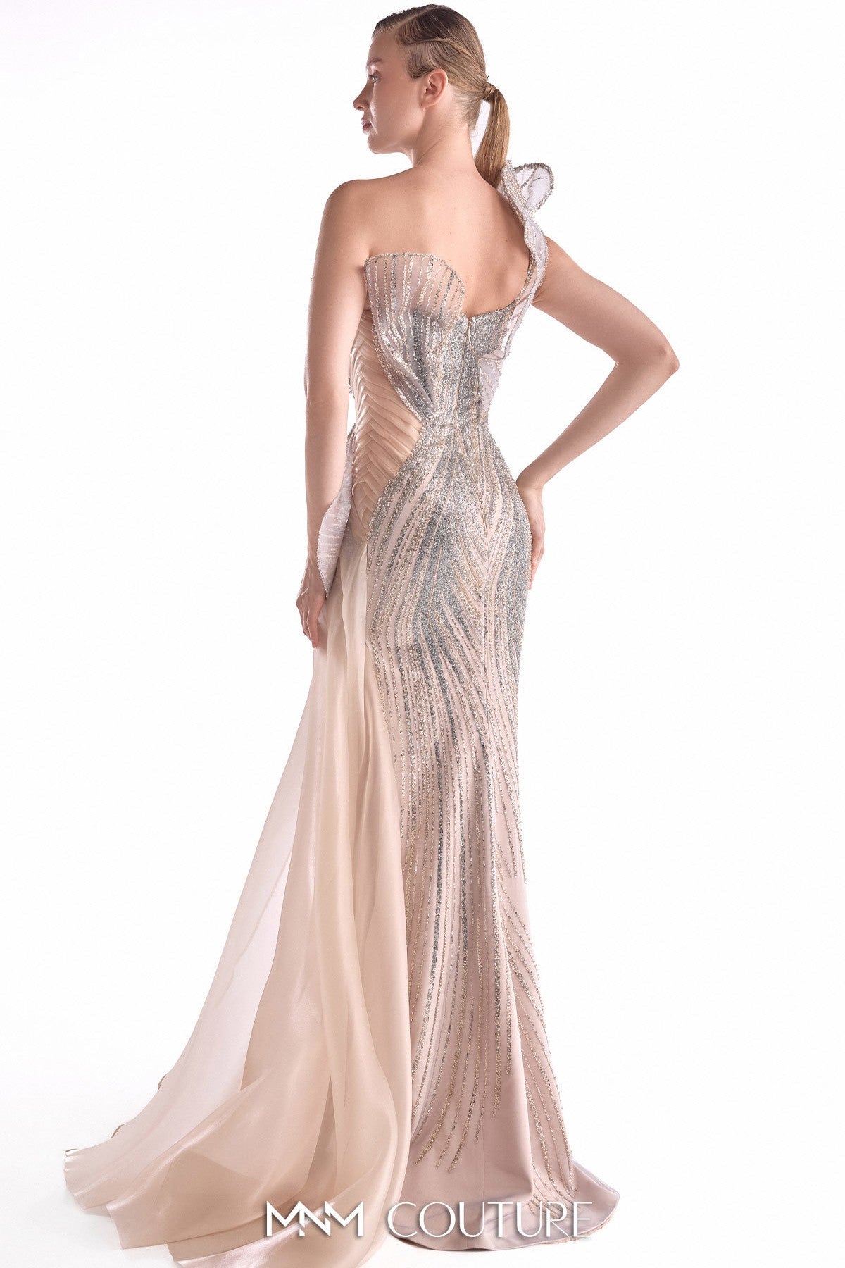 Moonlace 3D Embroidered Reverie Gown