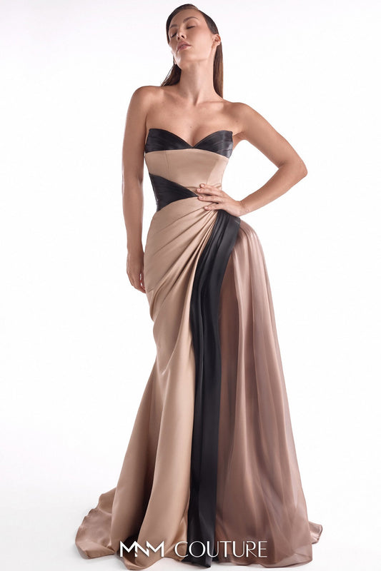 Opul Razmir and Liquid Organza Draped Gown