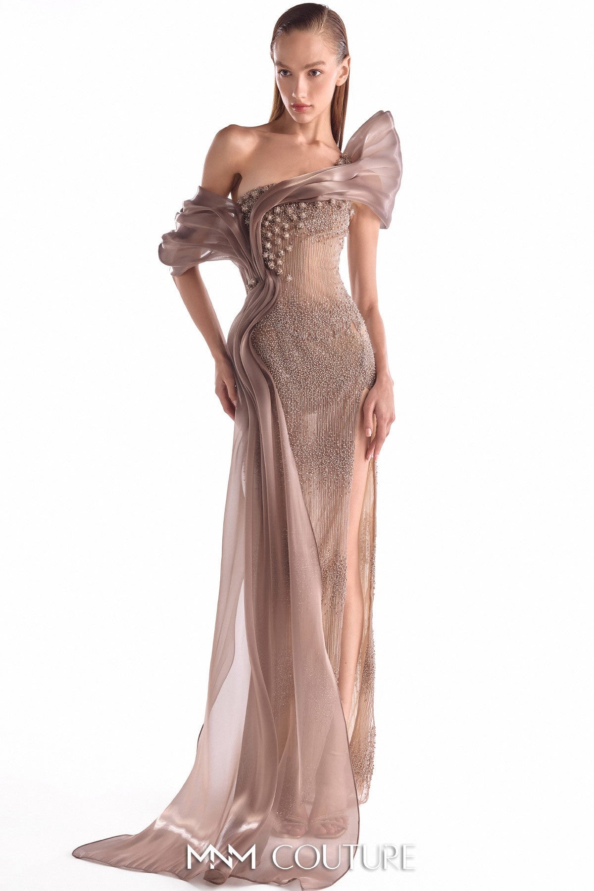 Chocolate Brown Temptation Gown