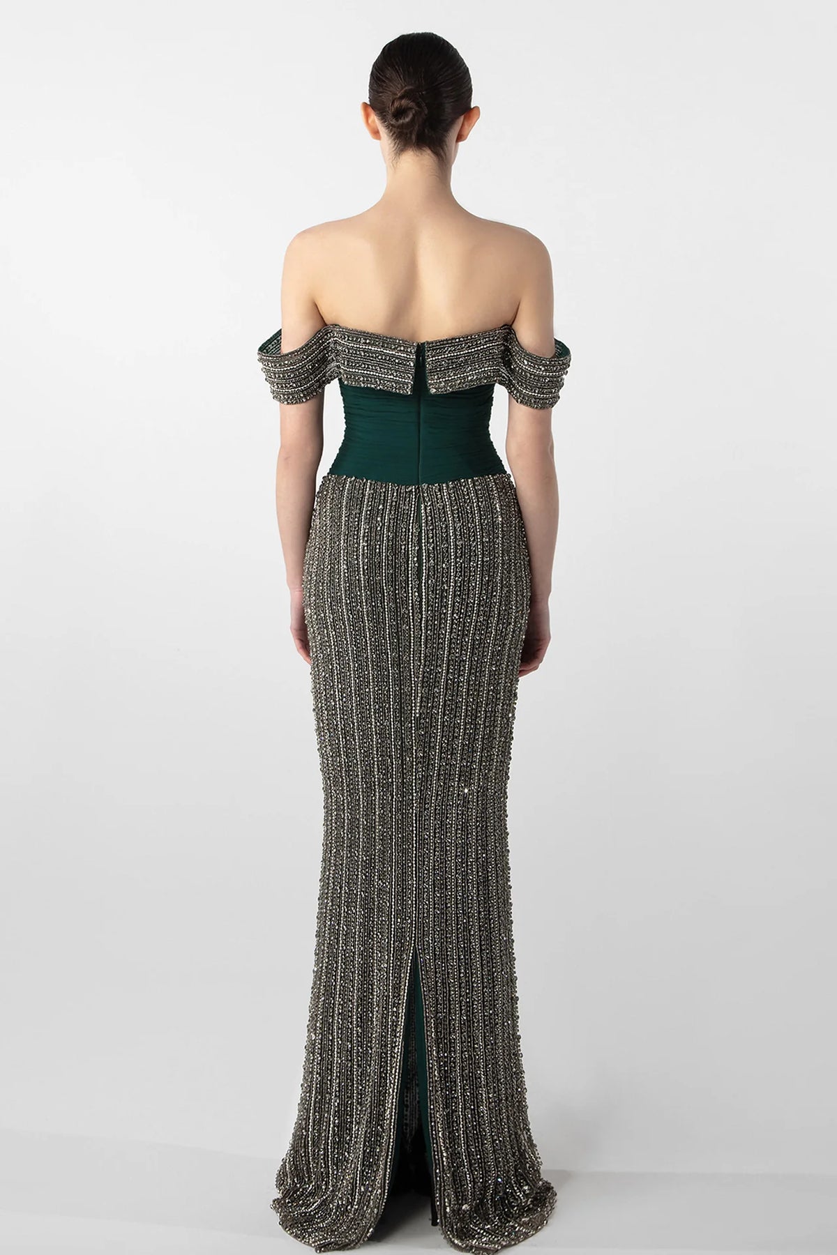 Hand-Embroidered Gown