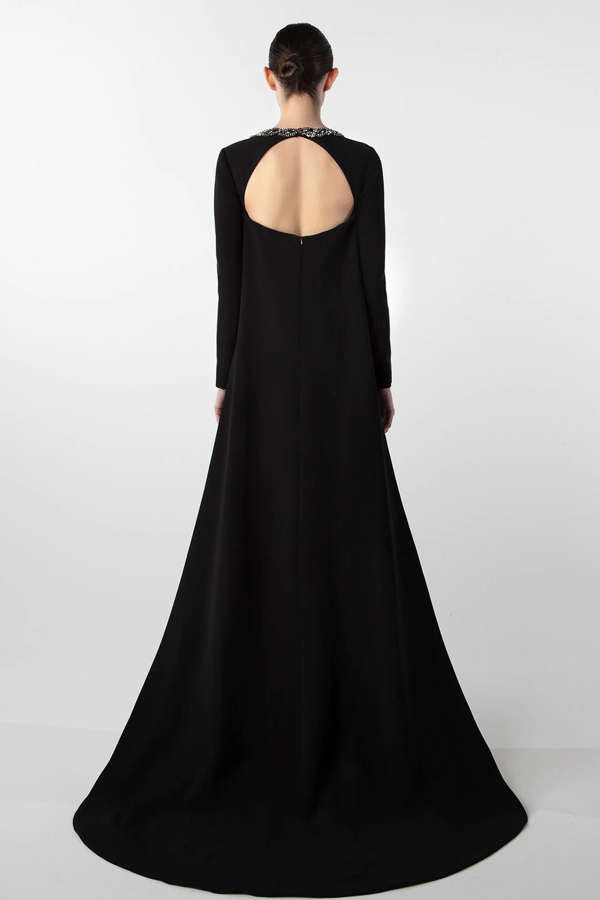 Keyhole Back Gown