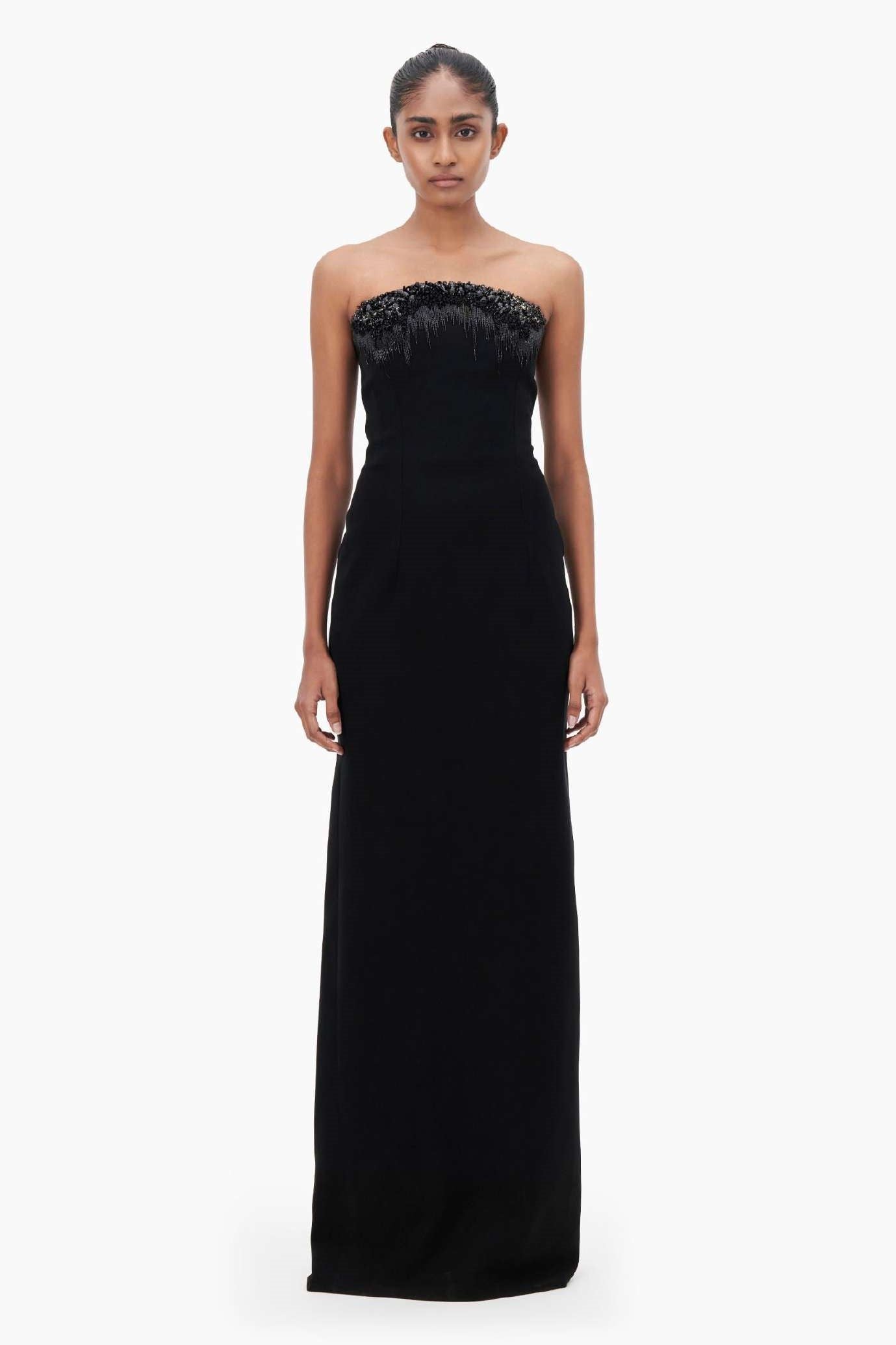 Crystal Column Gown