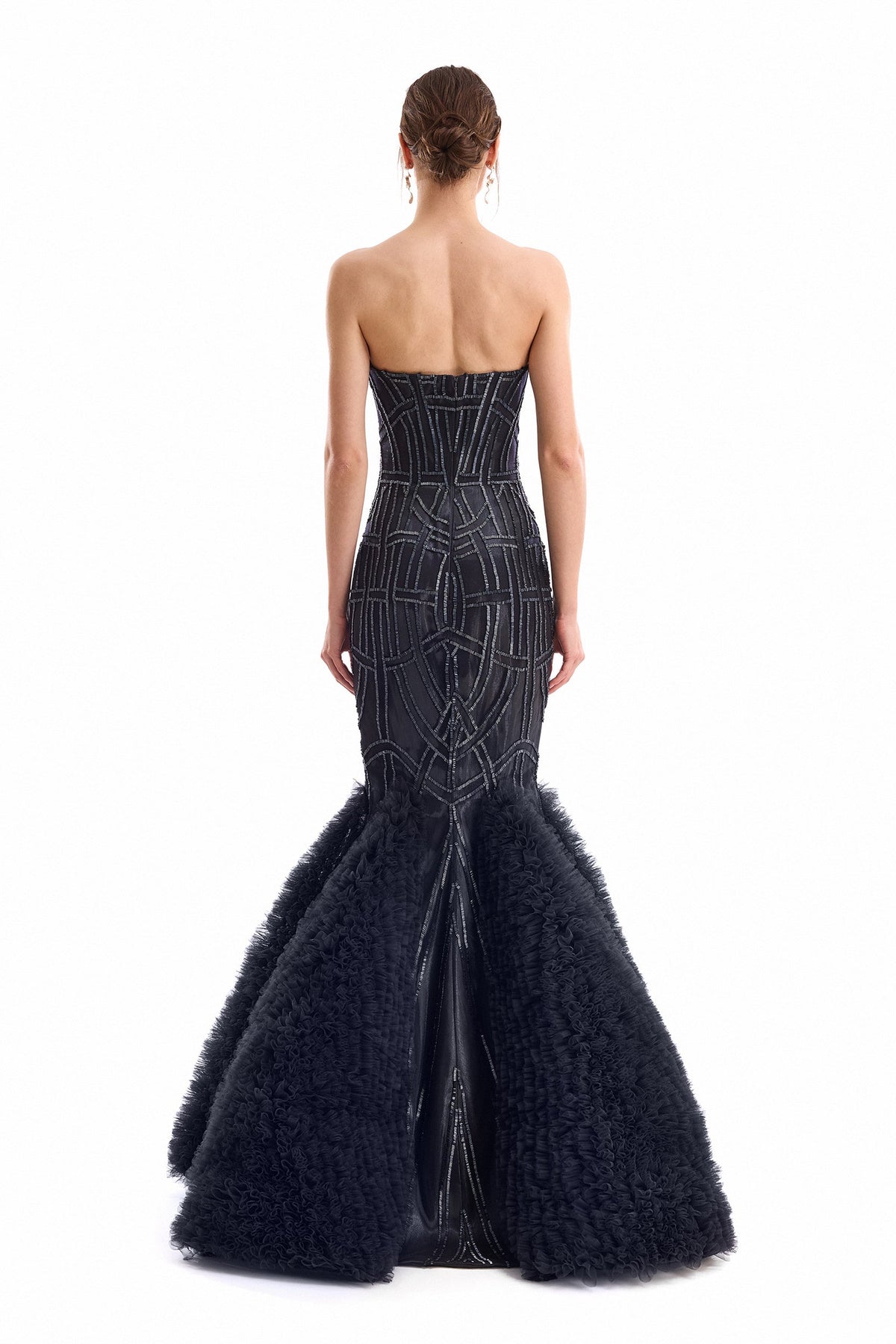 Mermaid Dress - Navy