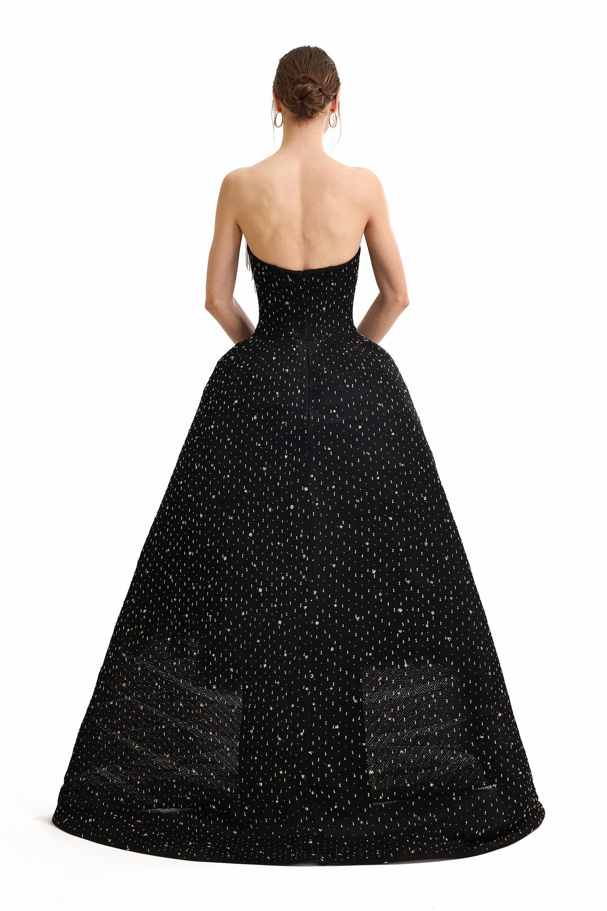 Tassel Hourglass Dress - Black