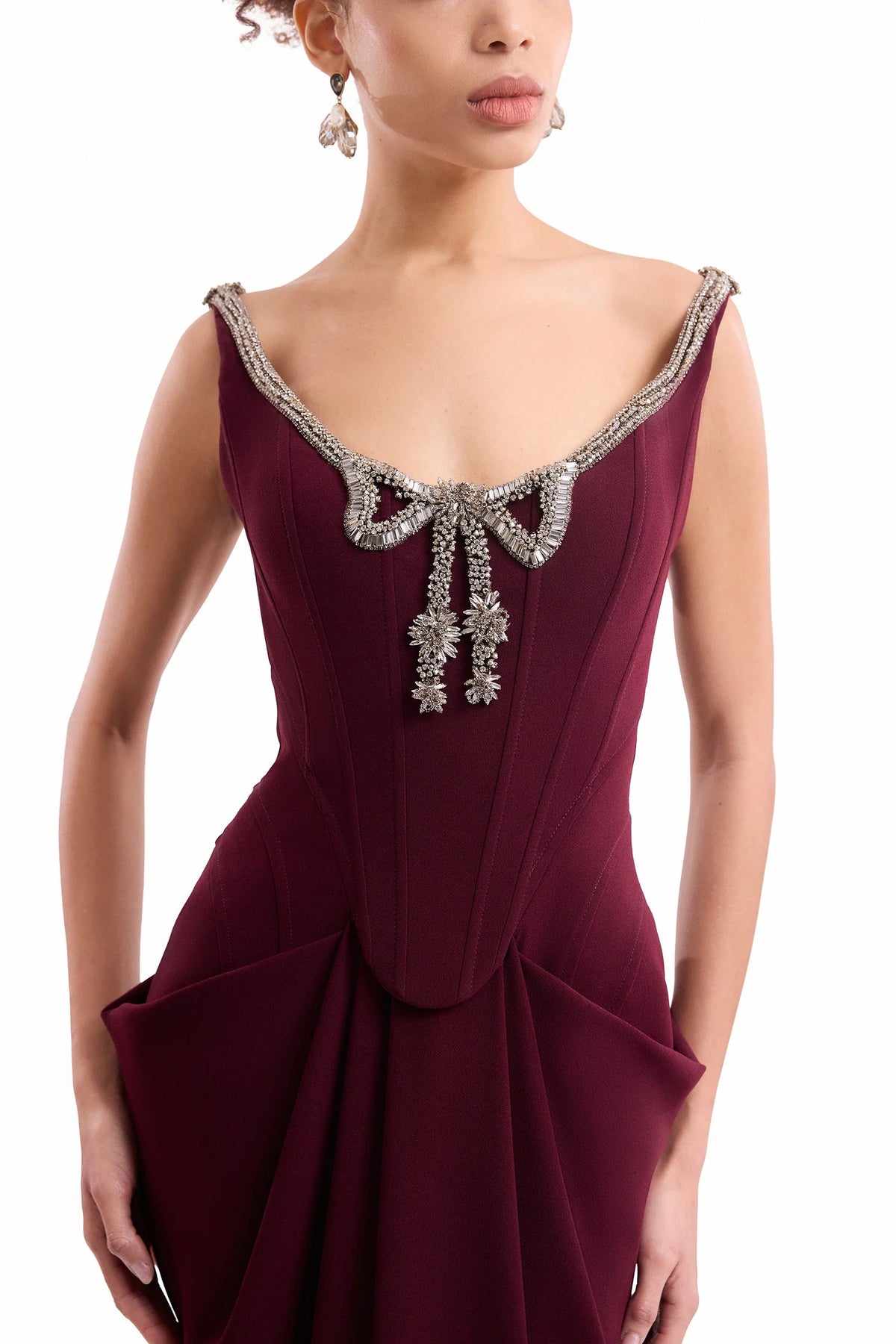Beaded Bow Dress