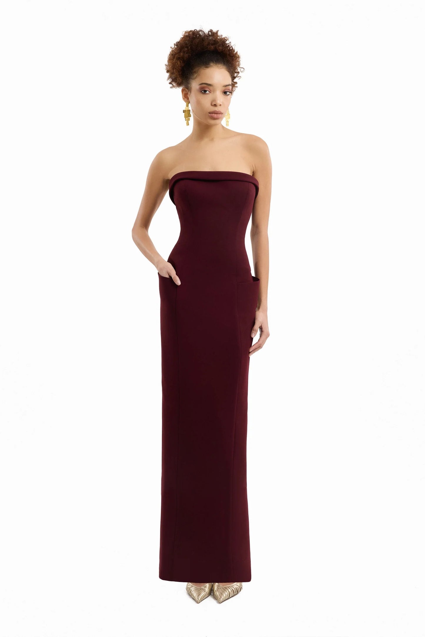 Strapless Long Dress