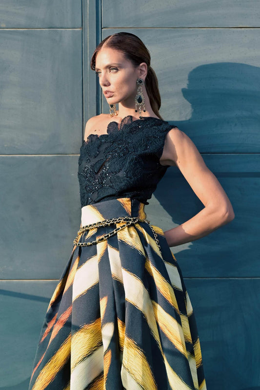 Midi Ball Skirt