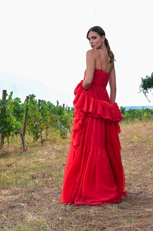 Spagetti Strap Gown