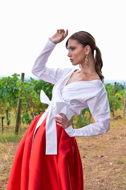 Wrap Blouse
