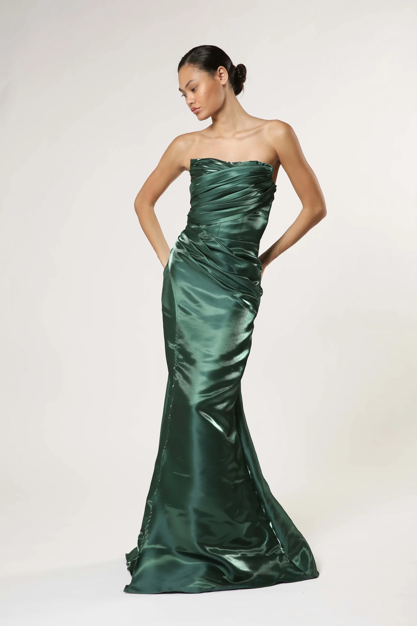 Strapless Mermaid Gown