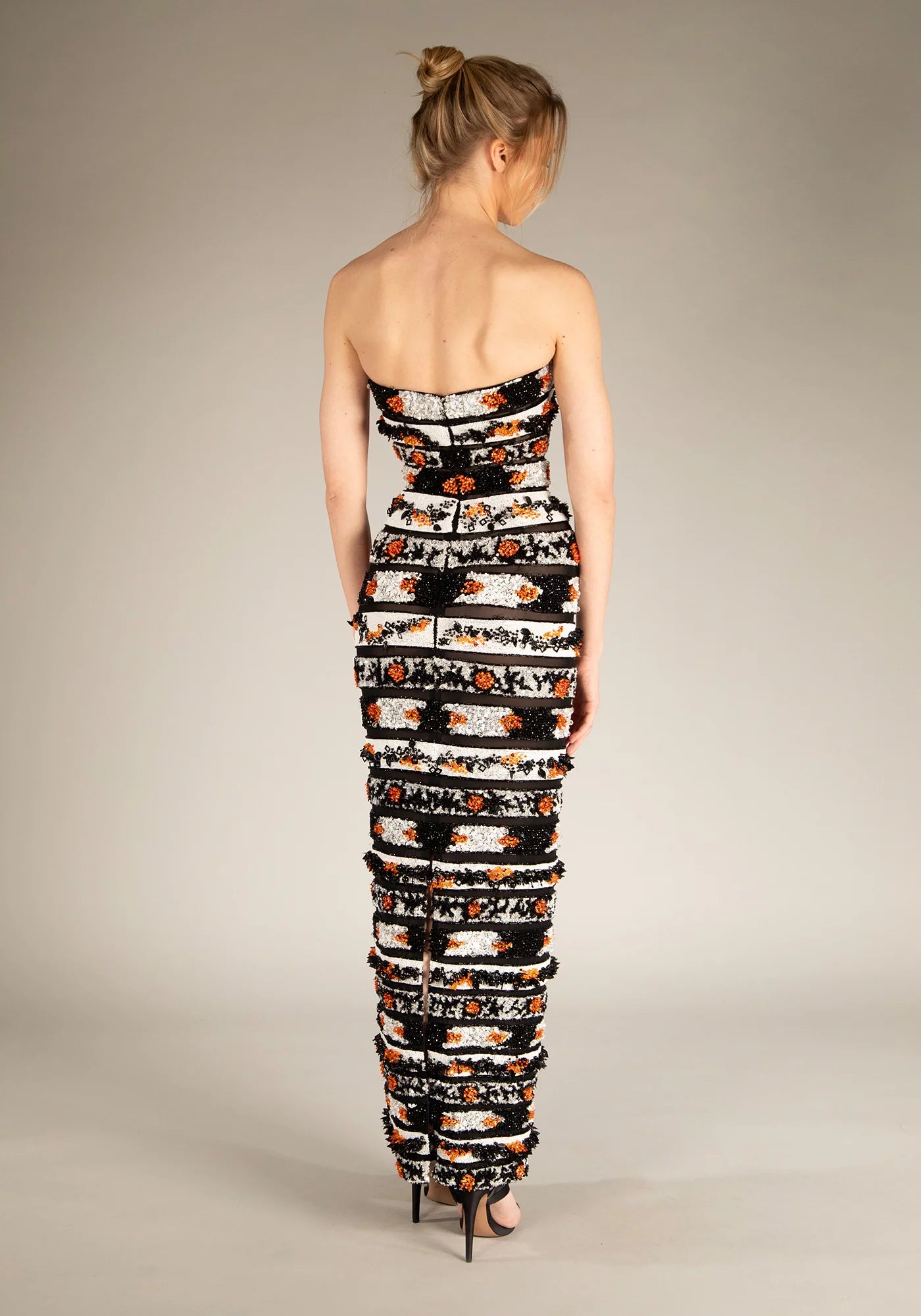 Strapless Ankle Dress