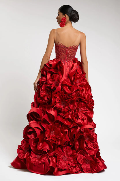 Vestido Reina Del Fuego