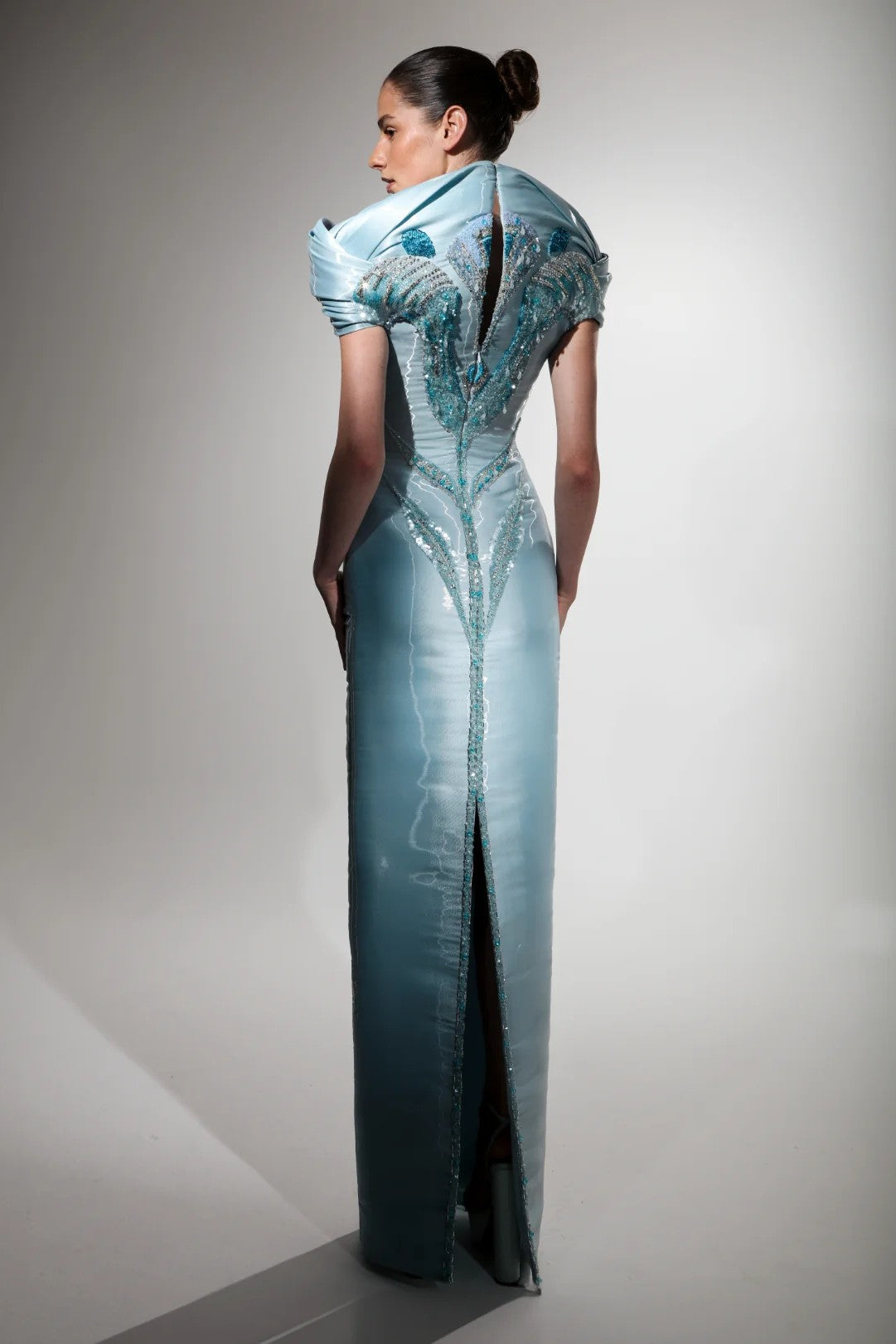 Sculpted Column Gown