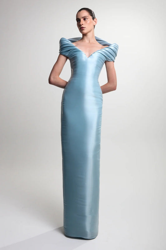 Sculpted Column Gown