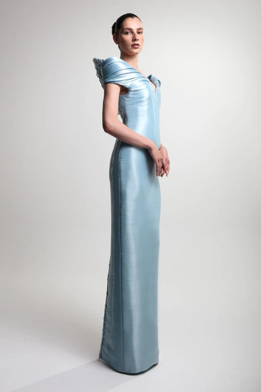 Sculpted Column Gown