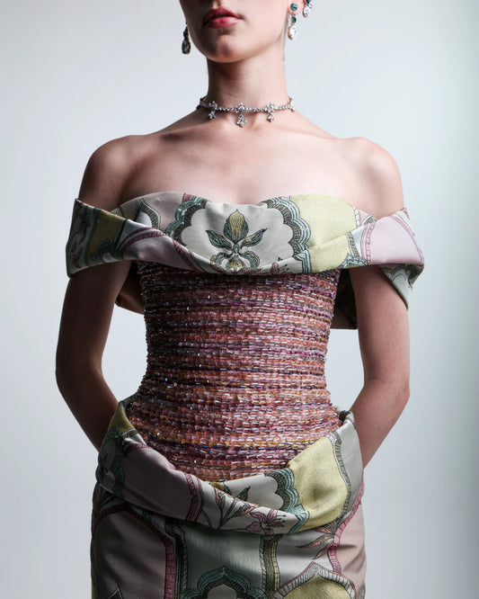 Classical Off-Shoulder Gown
