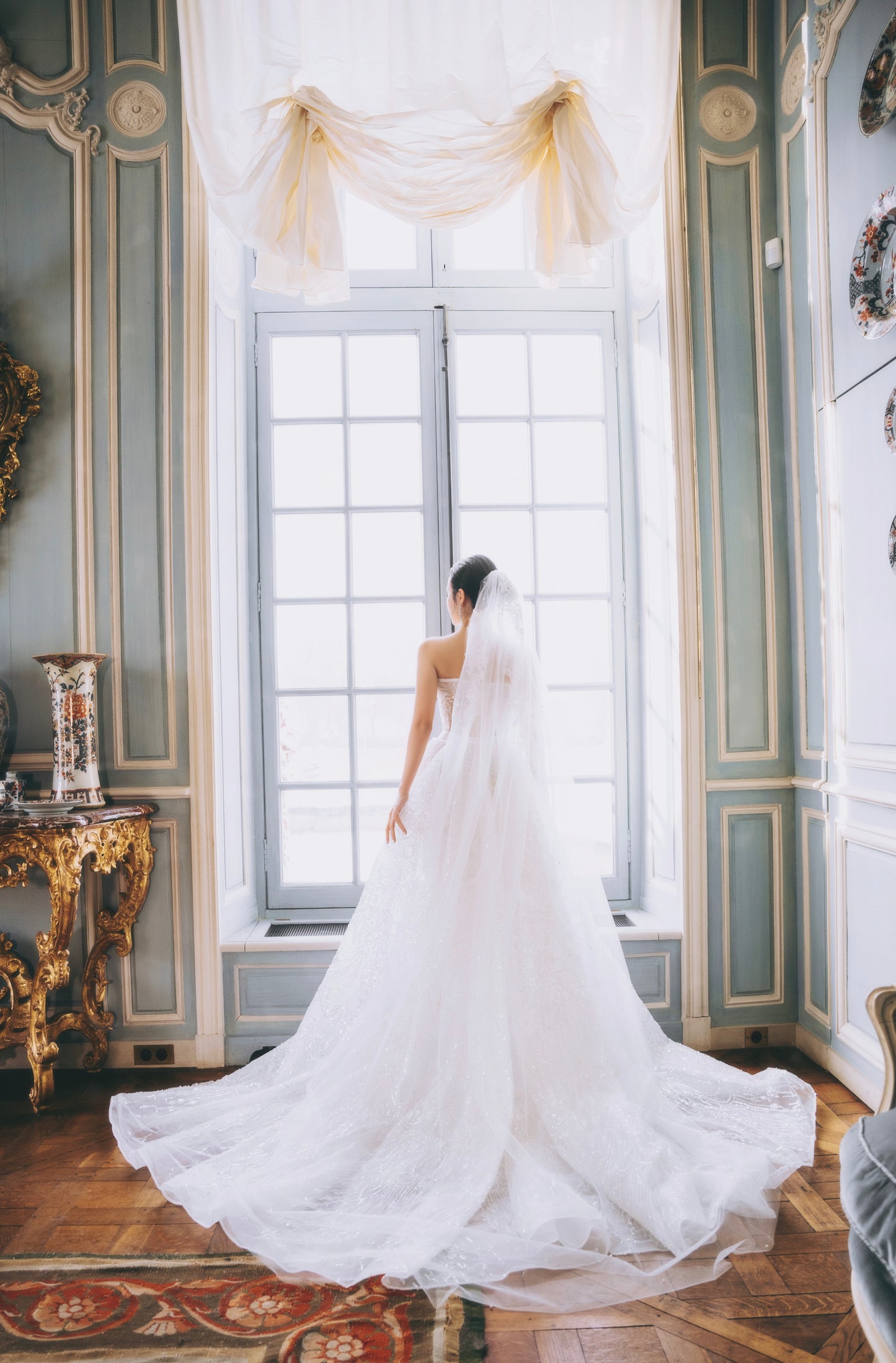 Serena Overskirt Wedding Dress
