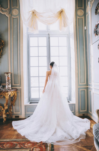 Serena Overskirt Wedding Dress