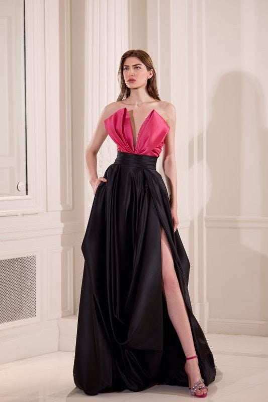 Dual-Toned Gown