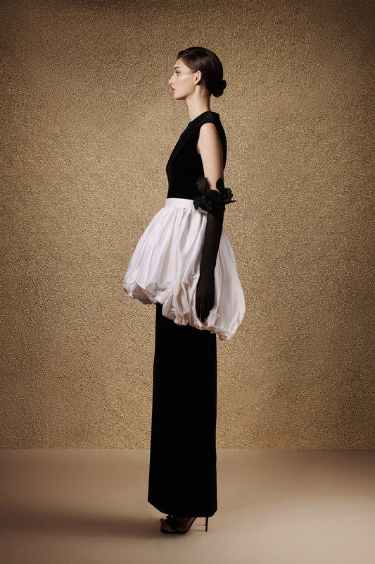 Dahlia Velvet Gown
