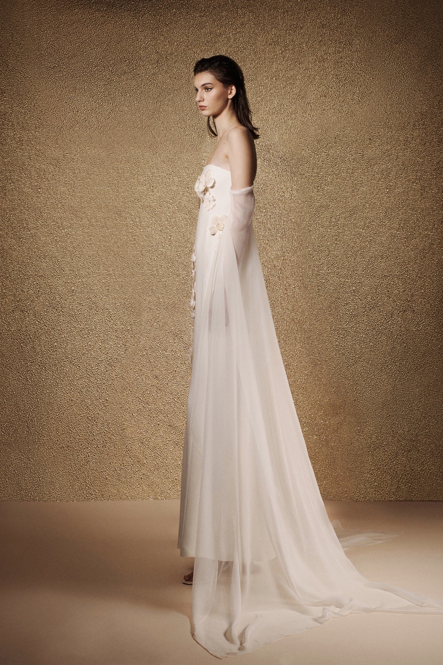 Camellia Column Gown