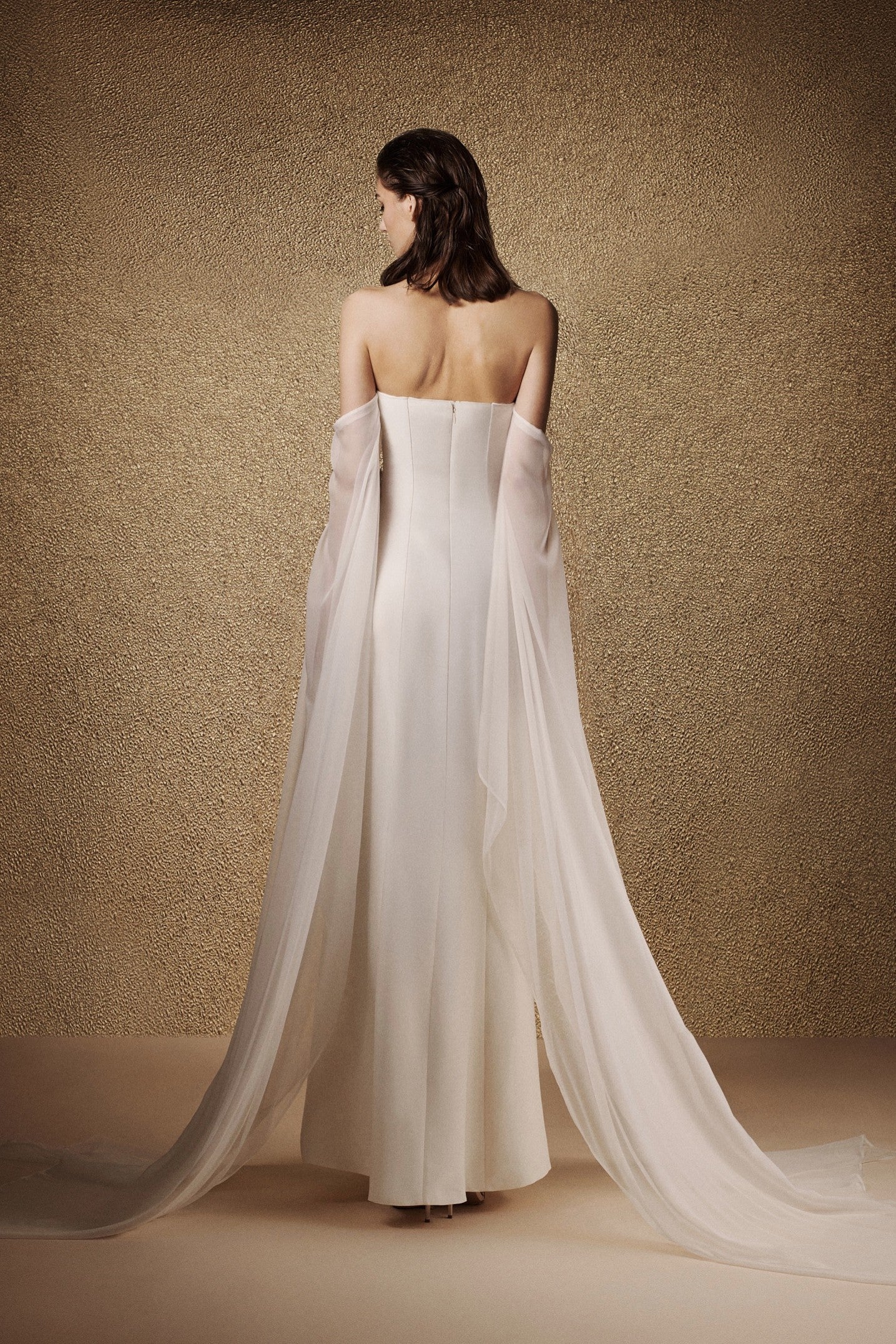 Camellia Column Gown