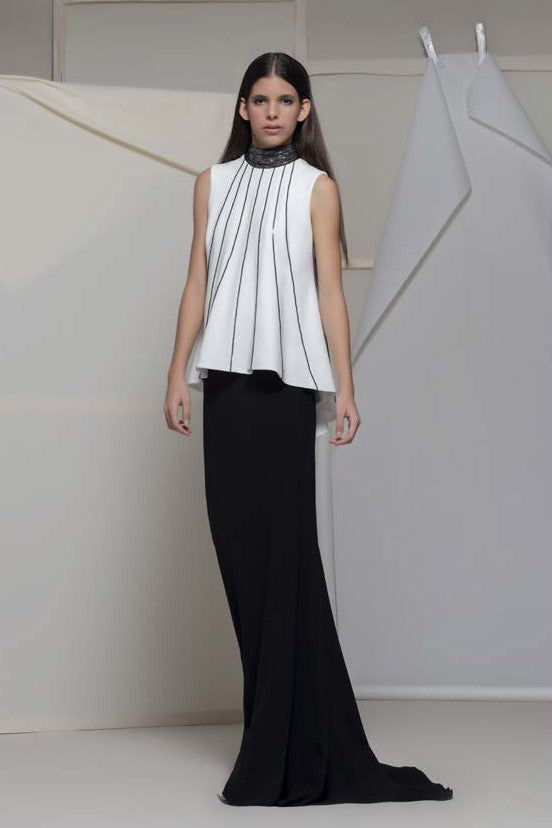 Arcinazzo Sleeveless Top and Skirt
