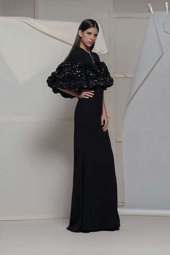 Albosaggia Fitted Gown