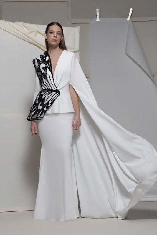 Adrano Butterfly Gown