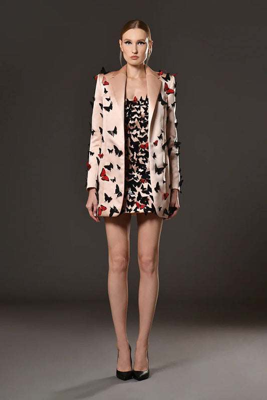 Mini Dress with Blazer
