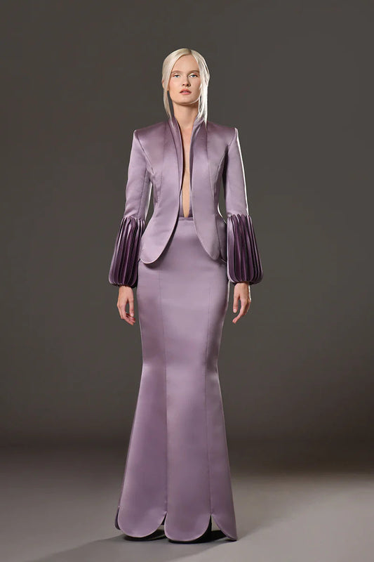 Sleeveless Dress with Blazer