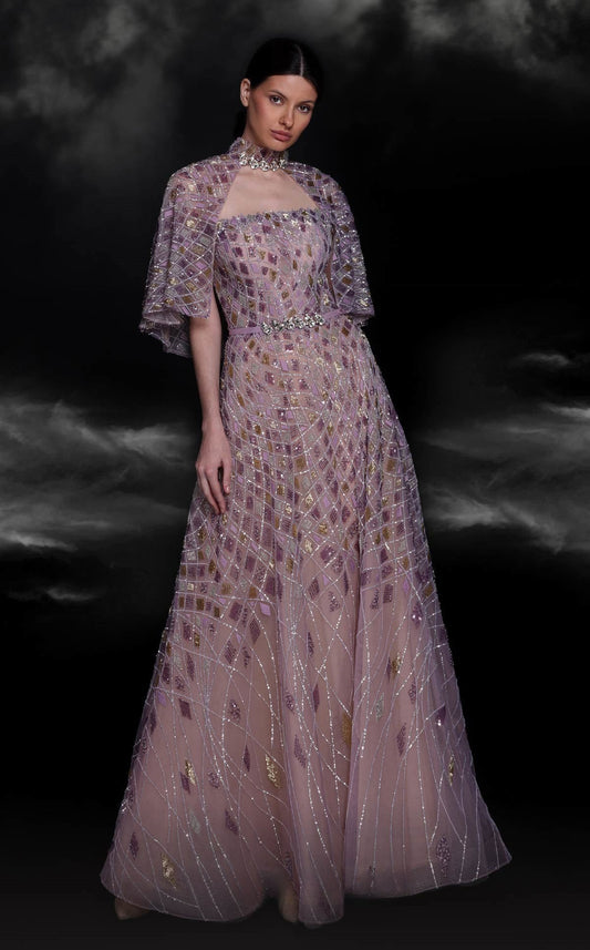 Capelet Ball Gown