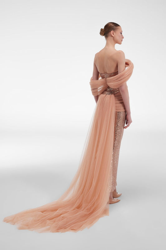 Sequined Somo Gown