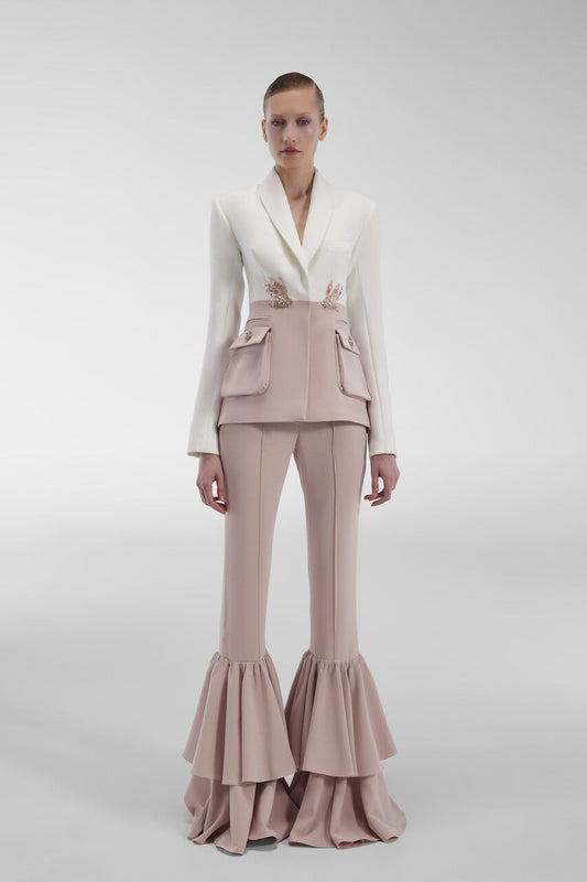 Long Sleeved Crepe