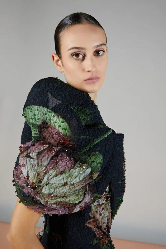Off-Shoulder Kanoute Gown