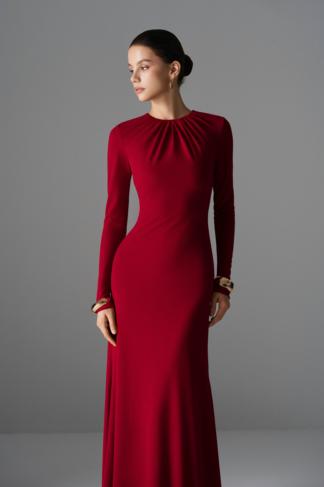 Ruby Knot Gown