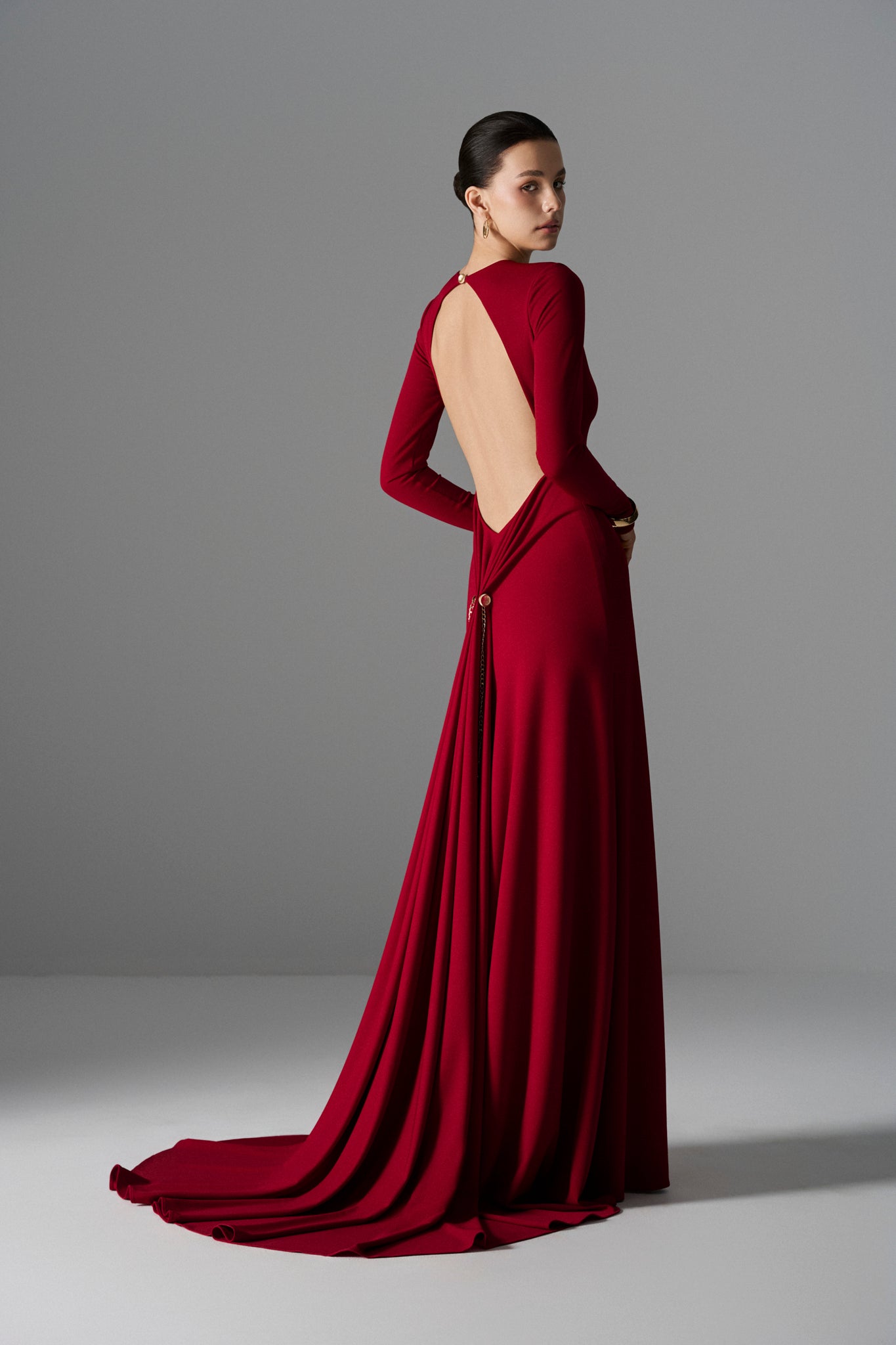 Ruby Knot Gown