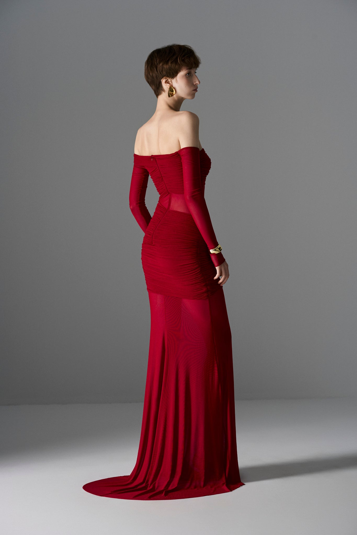 Crimson Aphrodite Gown