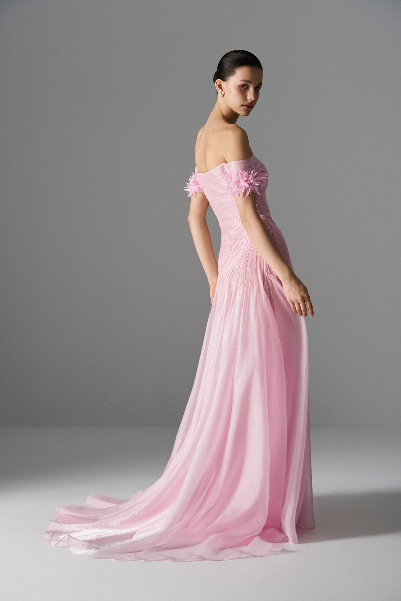 Pink Efflorescence Gown
